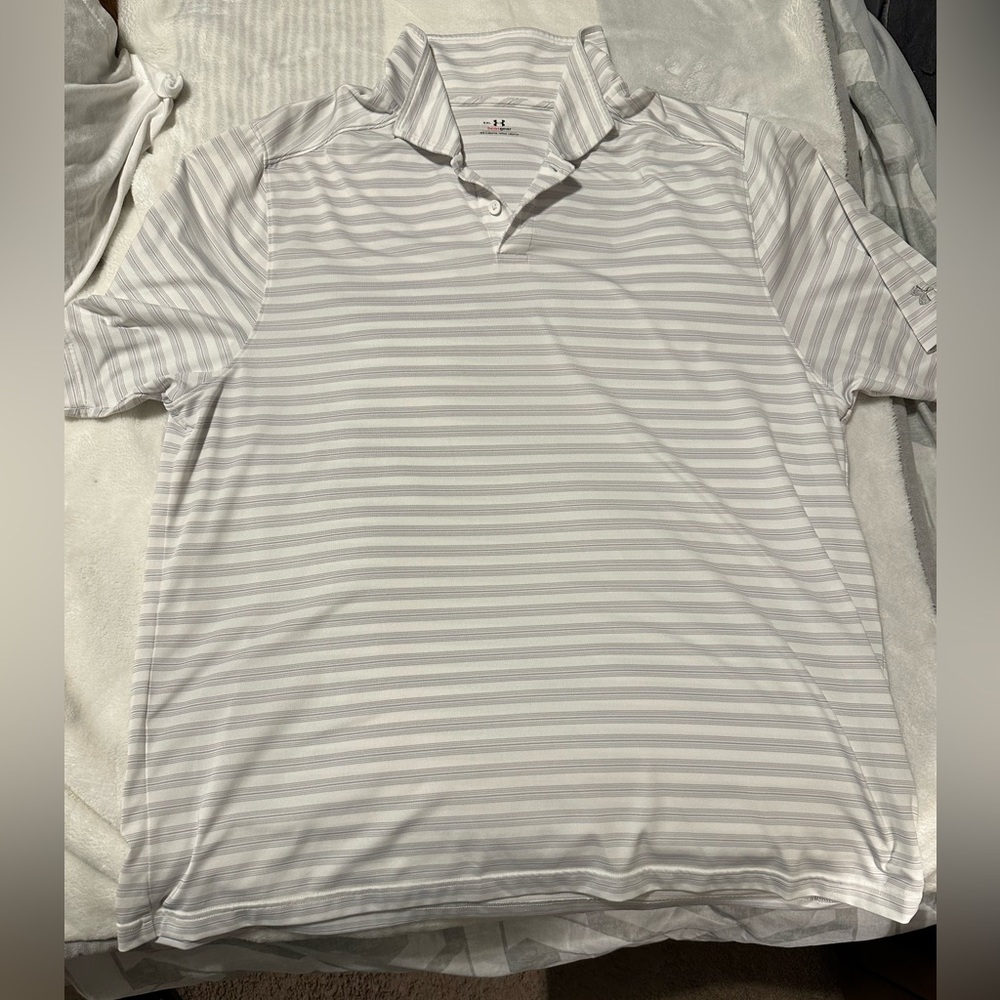 Under Armour Polo - size 2XL - White